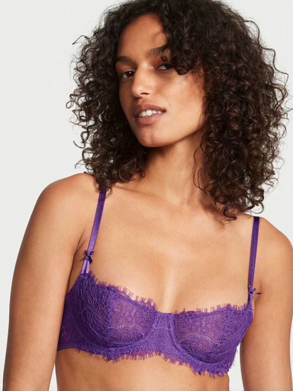 Victoria’s Secret Dream Angels Wicked Lace Balconette Bra | 34C | Unlined | NWT